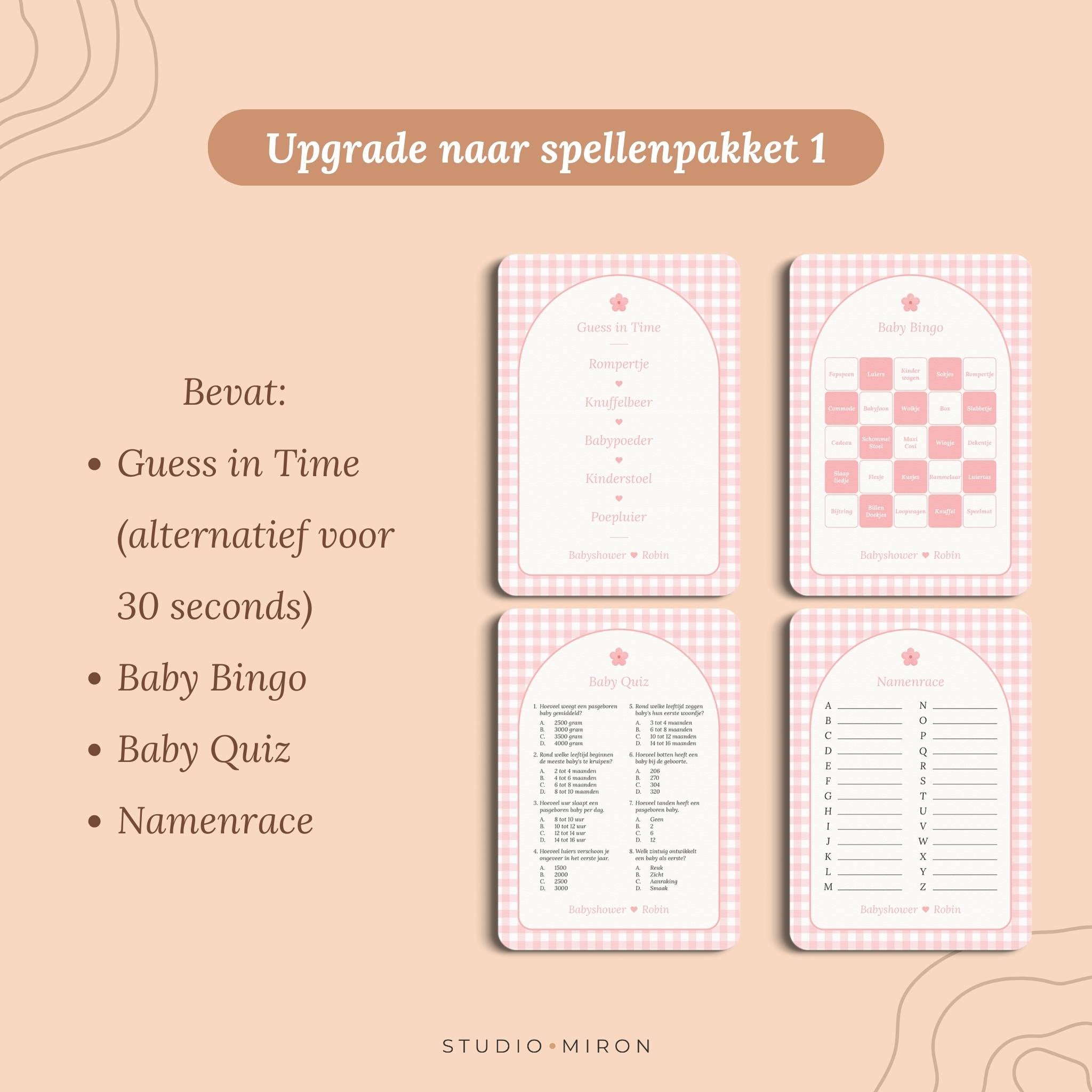 Guess in Time | Gingham Roze