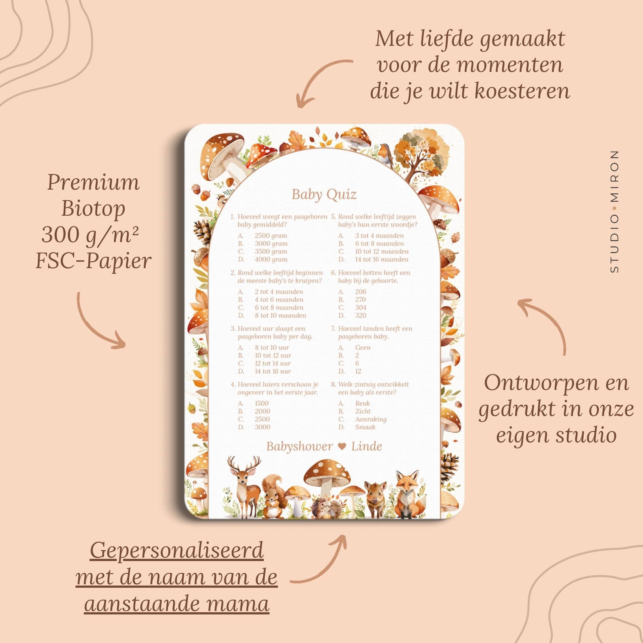 Baby Quiz | Bosdieren