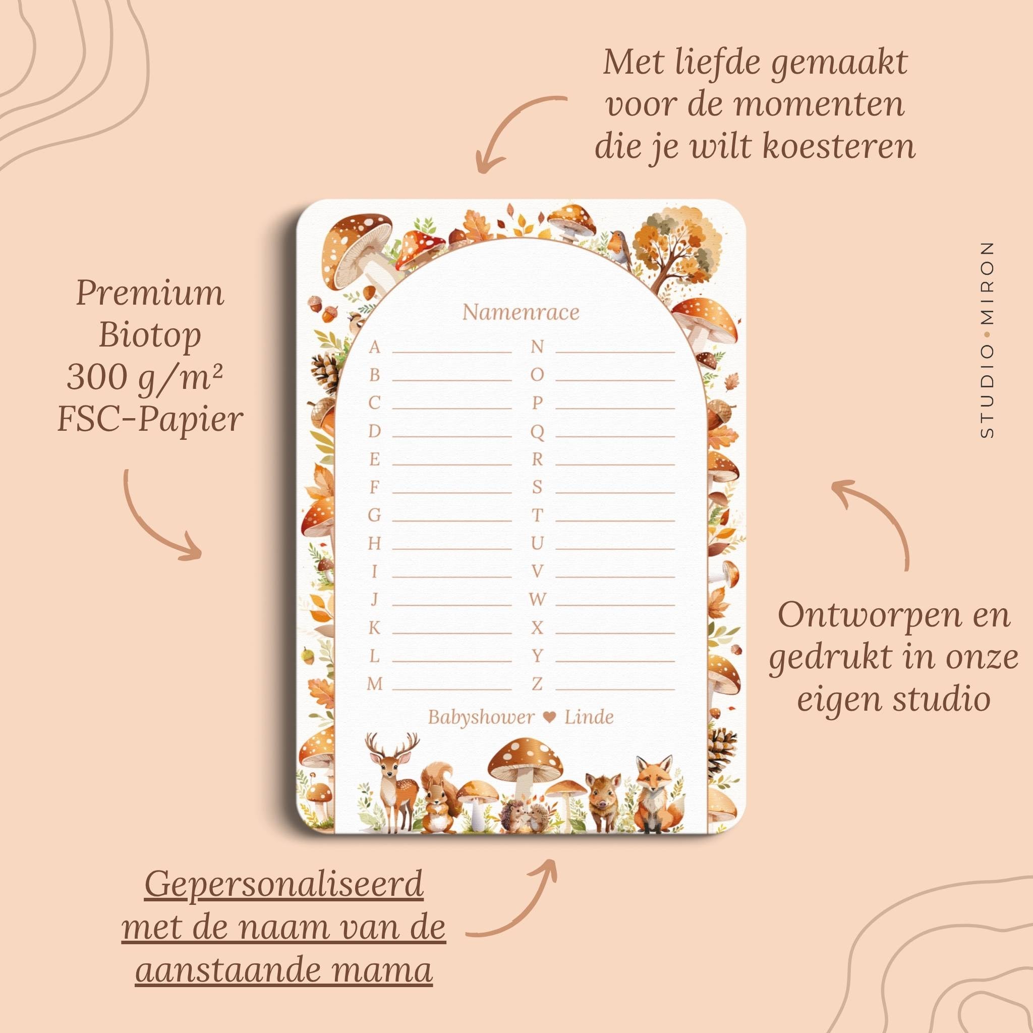 Namenrace | Bosdieren