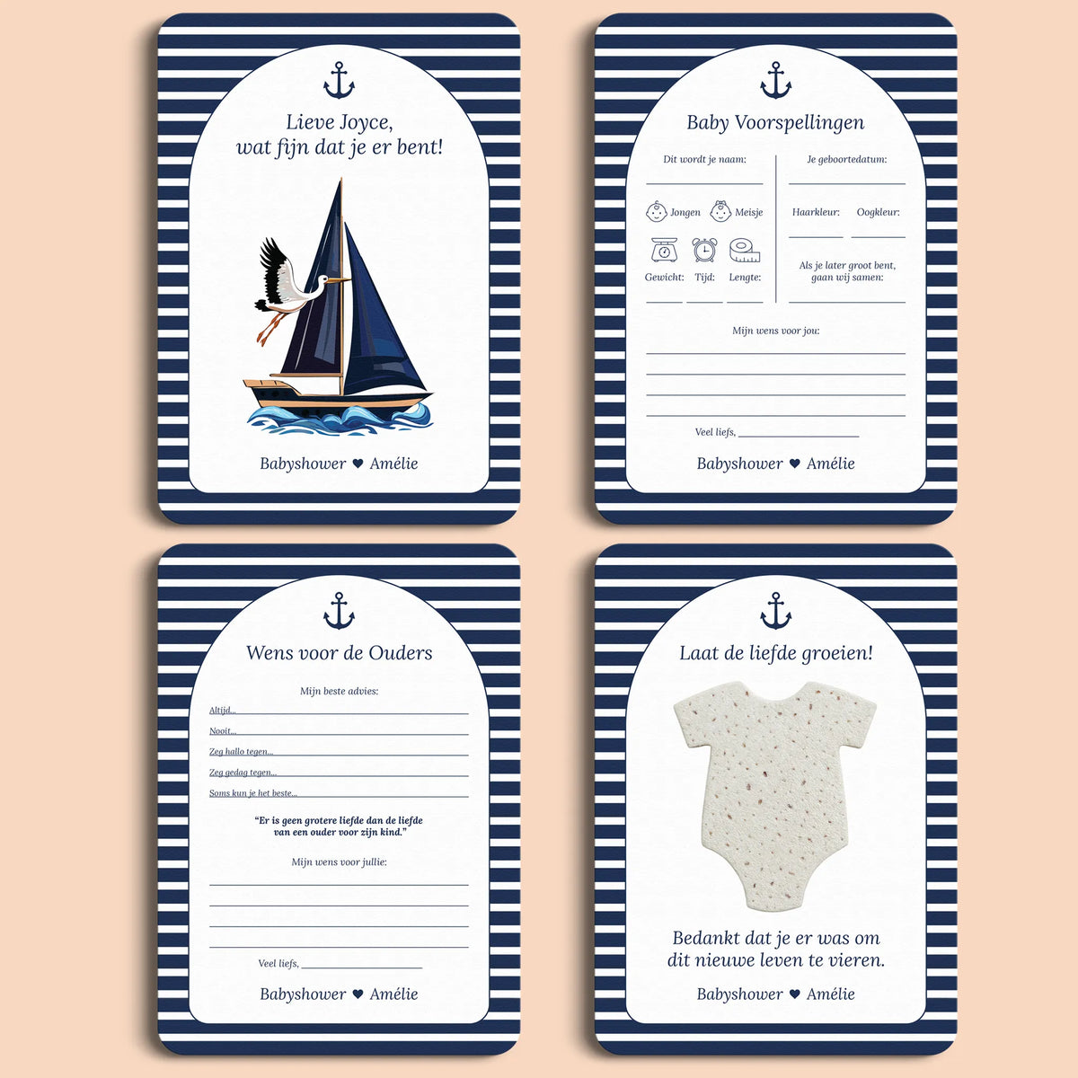 Jeu Fête Prénatale Jeu De Cartes Devinettes Baby Shower 20 Pièces - Activité Amusante Pour Révélation Genre Cartes Baby Shower